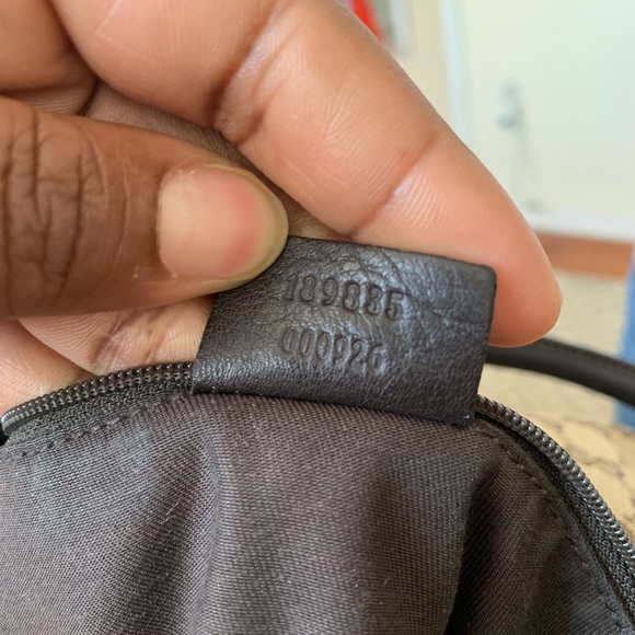 Gucci Large Monogram Canvas Hobo bag - Picture 8 of 8